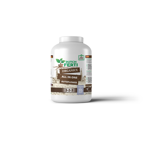 Autoflower powder buiten