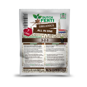 Sachets powder binnen