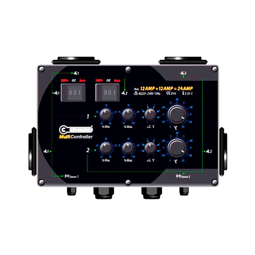 Cli-mate multi controller 12+12A