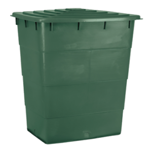 50.016 Watervat vierkant met deksel 300L