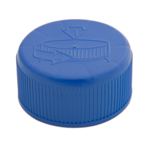 Dop 38 mm Blauw PE Kinderslot