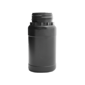 Fles 50mm breekrand Zwart 250ml