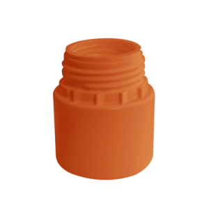 Fles 50mm breekrand Oranje 100ml
