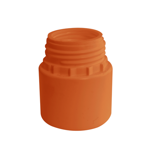 Fles 50mm breekrand Oranje 100ml