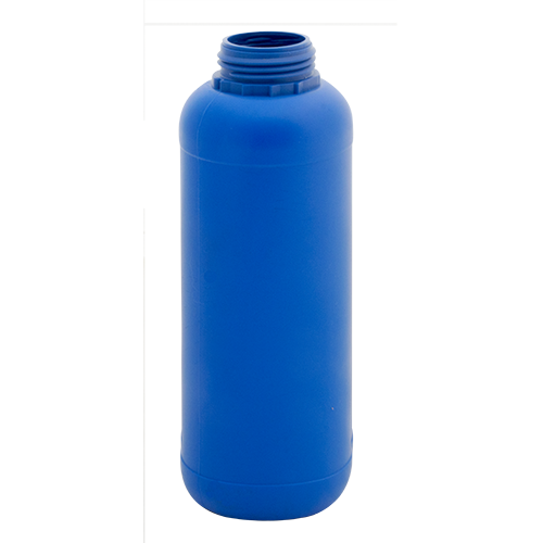 Fles 50mm breekrand Blauw 1L
