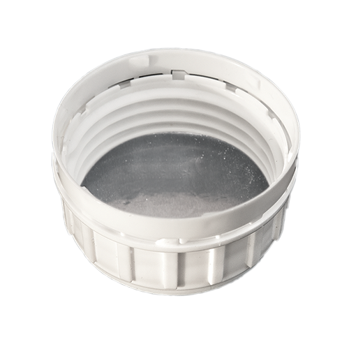Dop 50mm breekrand Wit Folie