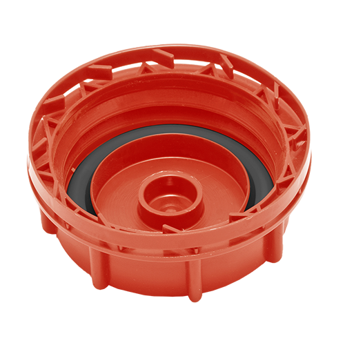 Dop 55mm rood zonder filter