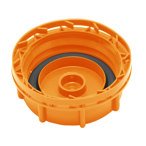 Dop 55mm oranje zonder filter